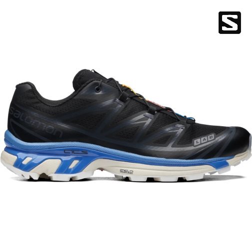 Black Salomon Xt-6 Clear Men's Sneakers | PH 42931W